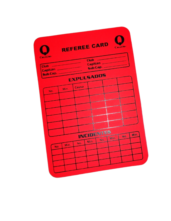 Tarjetas Para Arbitro Cruzeiro - Imagen 4